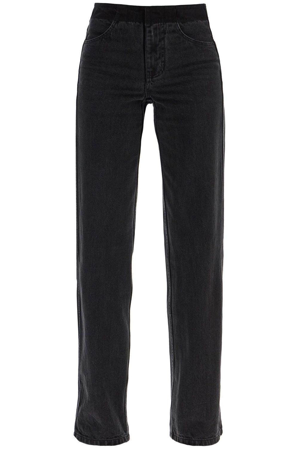 Christopher Esber Low Rise Straight Leg Jeans