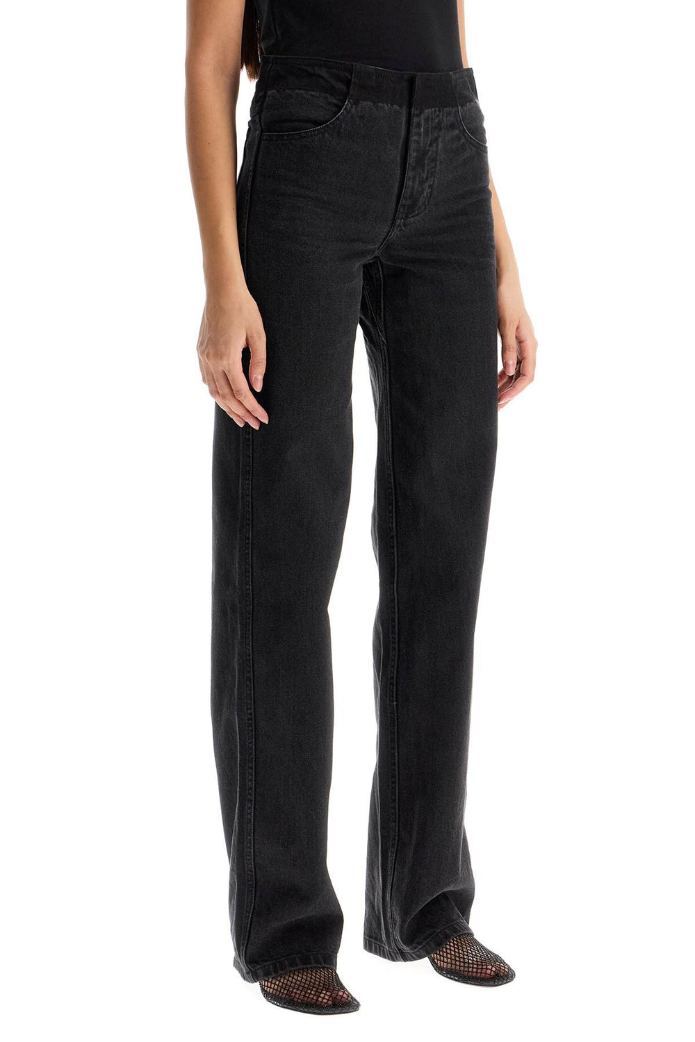 Christopher Esber Low Rise Straight Leg Jeans