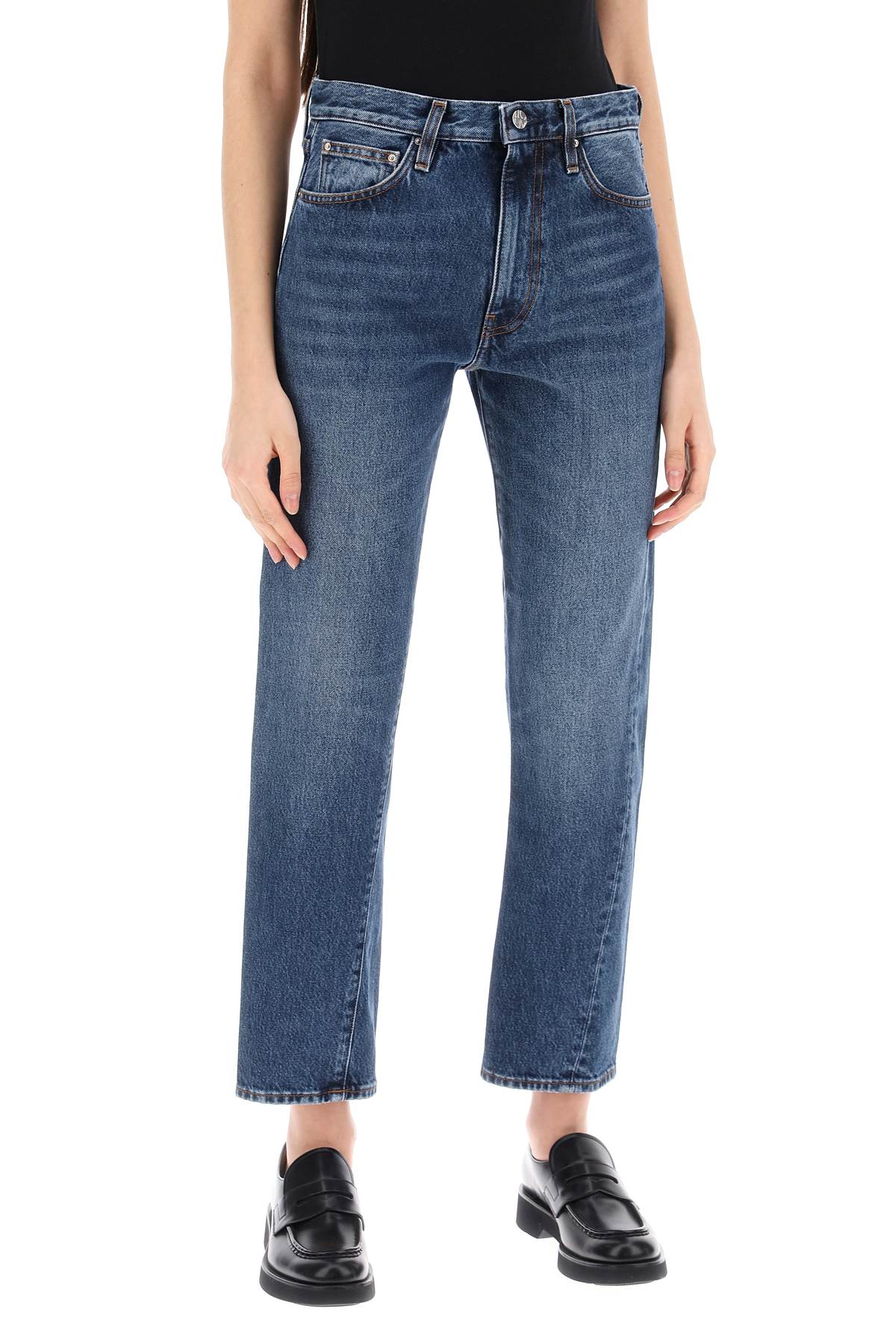 Toteme Twisted Seam Straight Jeans