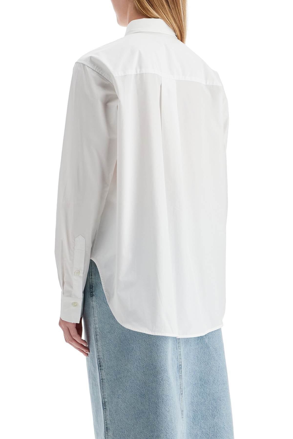 Toteme Signature Cotton Poplin Shirt