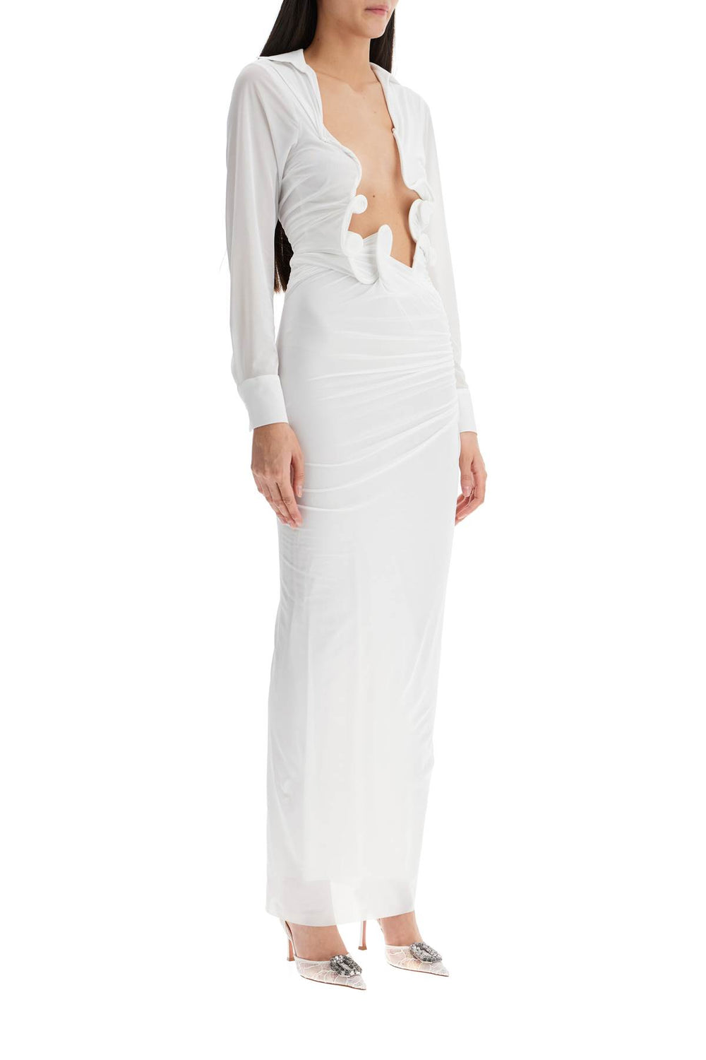 Christopher Esber Venus Plunge Long Dress