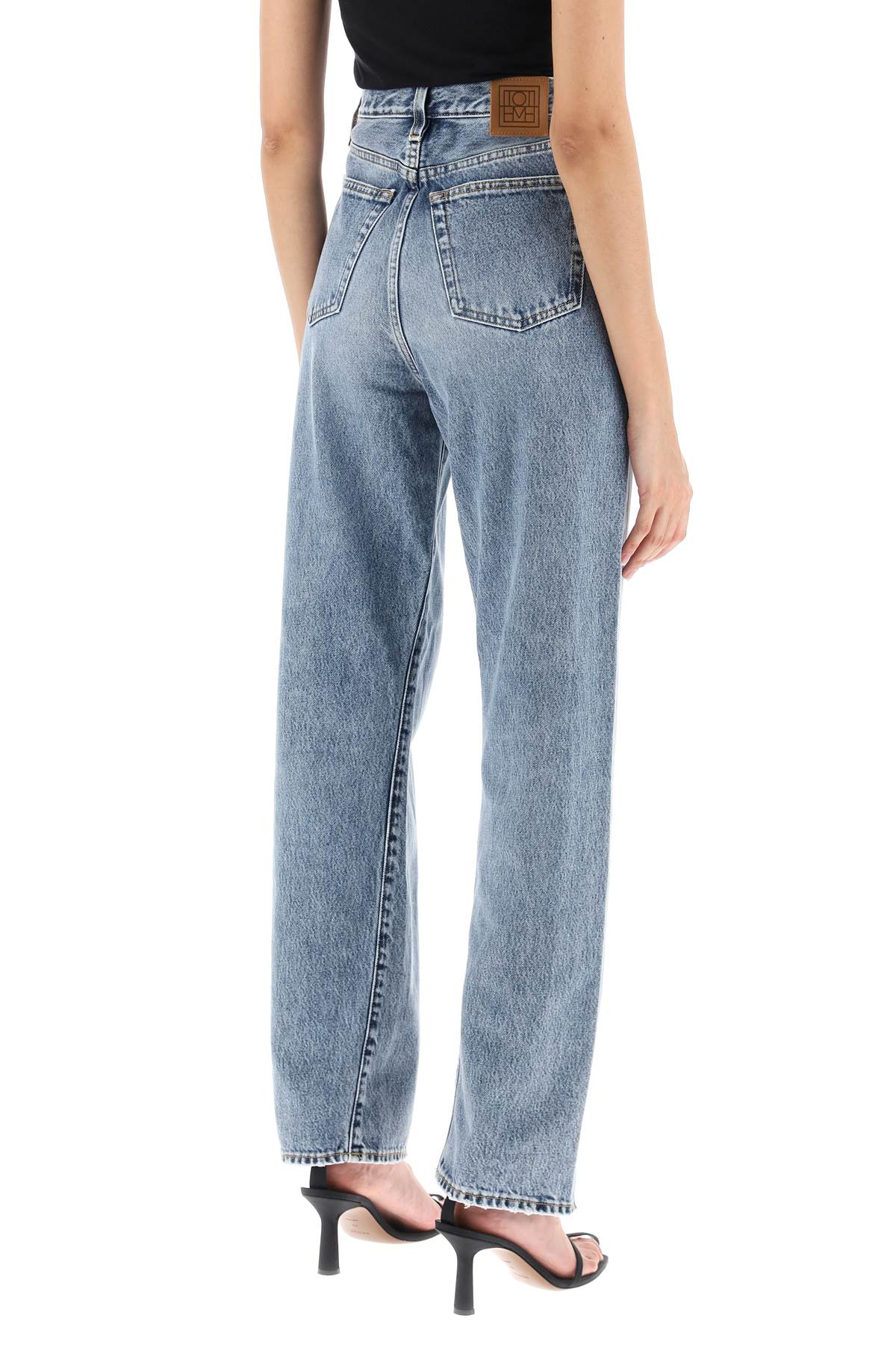 Toteme Twisted Seam Straight Jeans