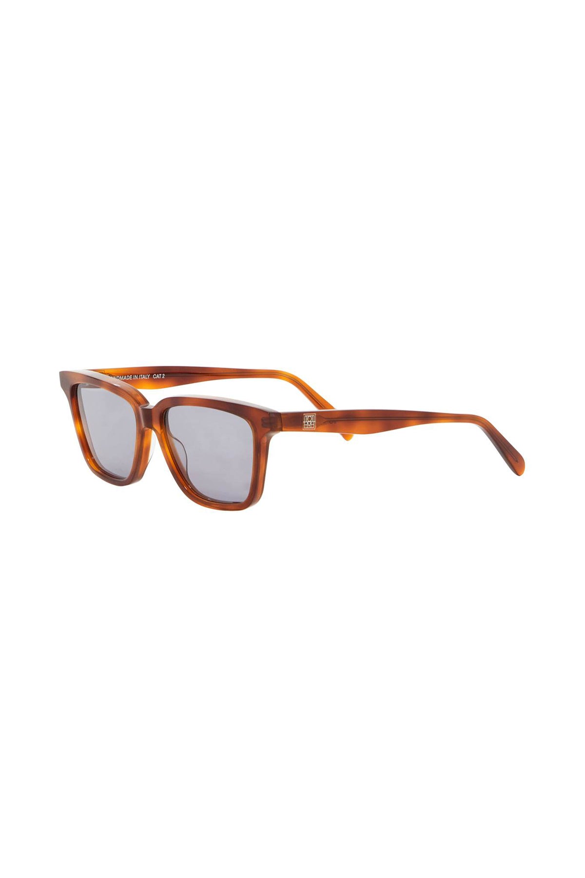 Toteme Square Tortoise Shell Sunglasses