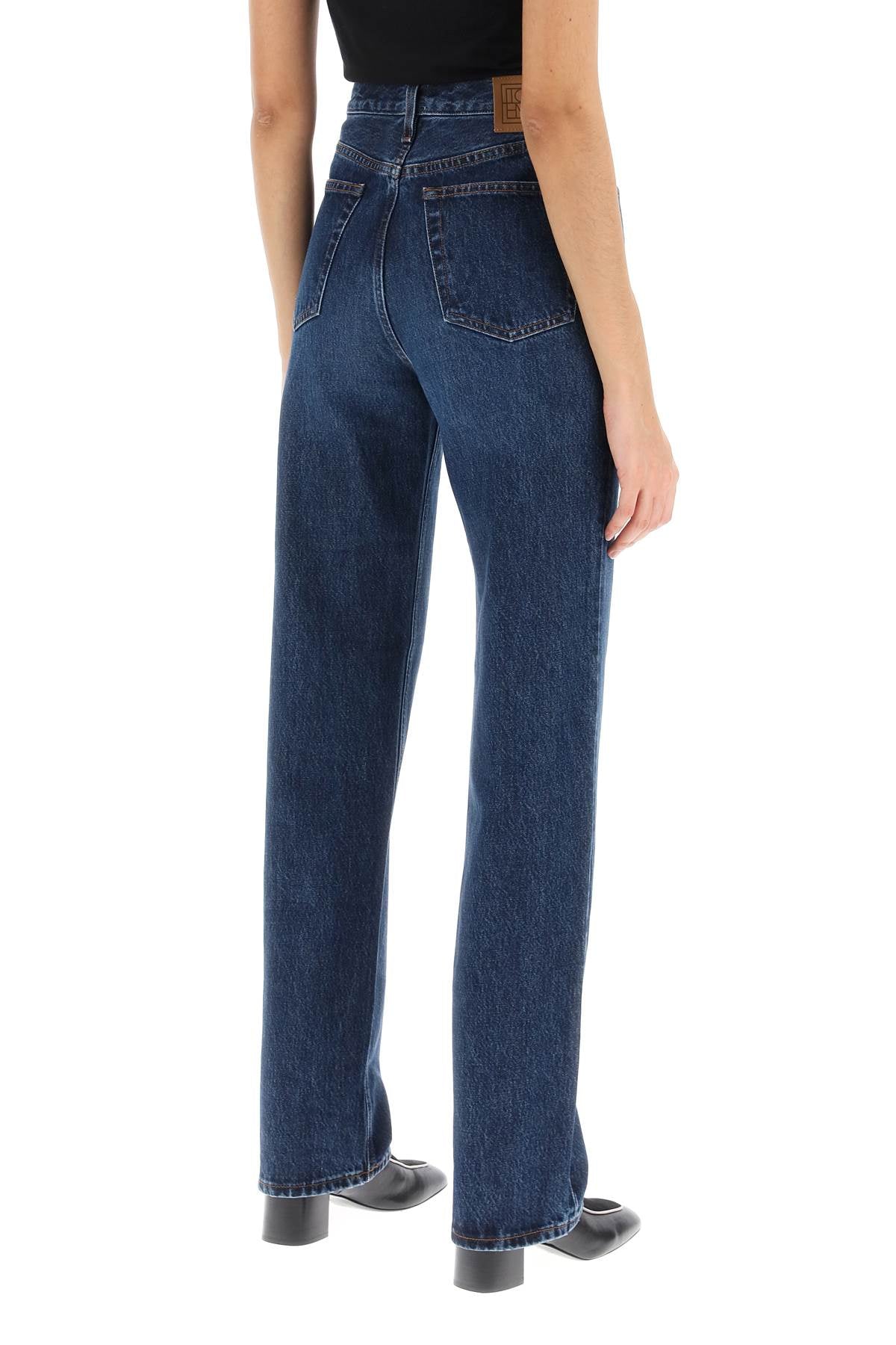 Toteme Classic Cut Straight Leg Jeans