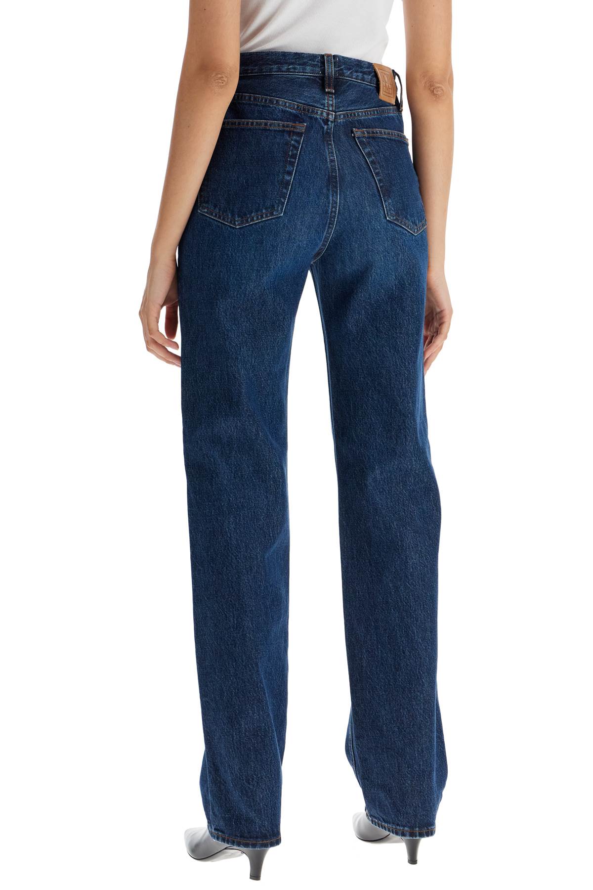 Toteme Classic Cut Straight Leg Jeans