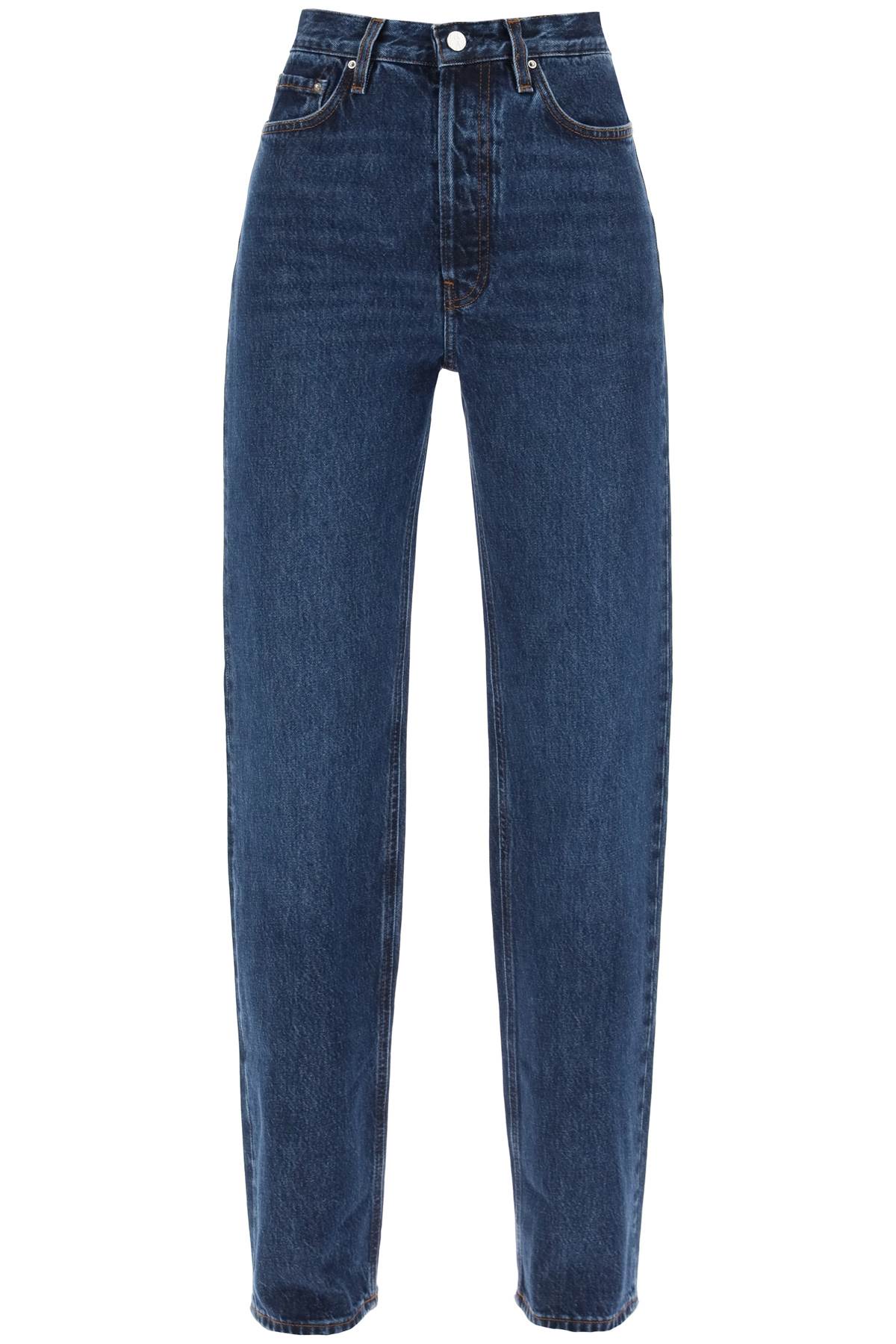 Toteme Classic Cut Straight Leg Jeans