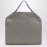 Stella McCartney Light Grey Falabella Fold Over Tote Bag
