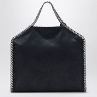 Stella McCartney Navy Falabella Fold Over Tote Bag