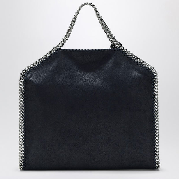 Stella McCartney Navy Falabella Fold Over Tote Bag