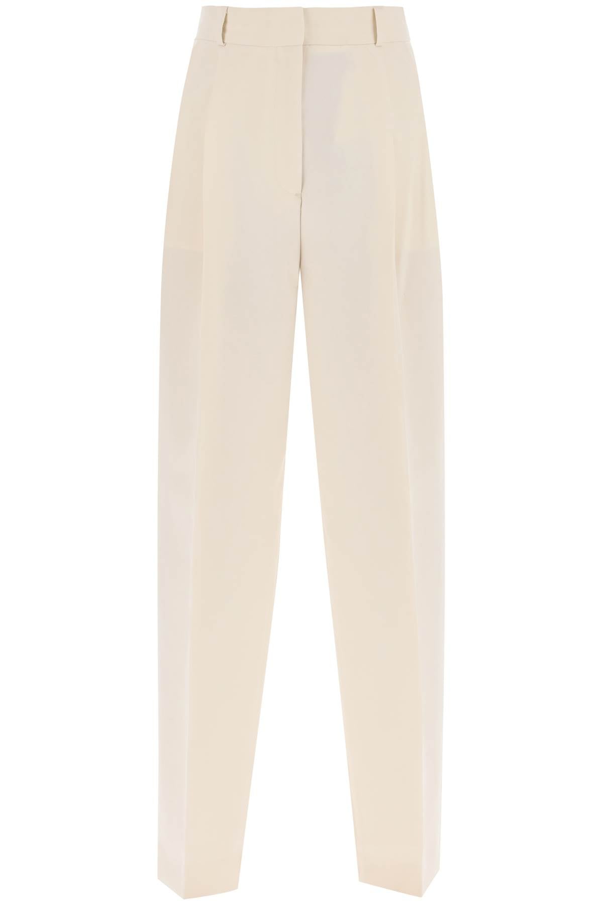 Toteme Double-pleated Viscose Trousers