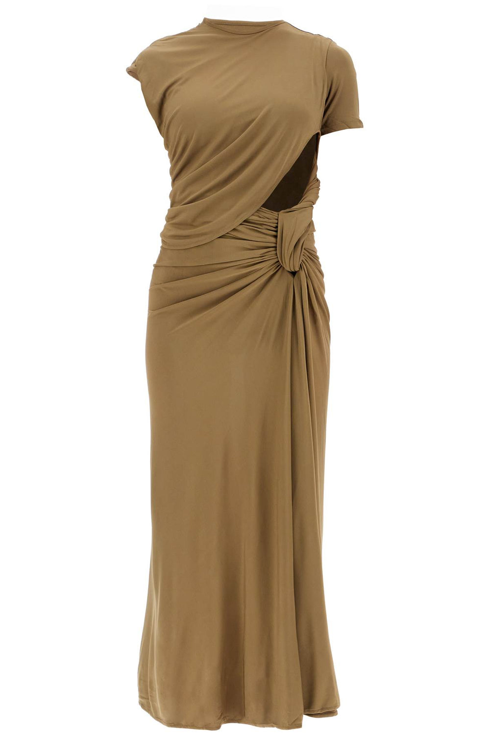 Christopher Esber Twisted Lever Jersey Long Dress