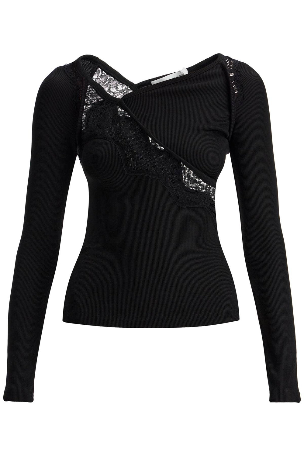 Christopher Esber Long-sleeved Top With Lace