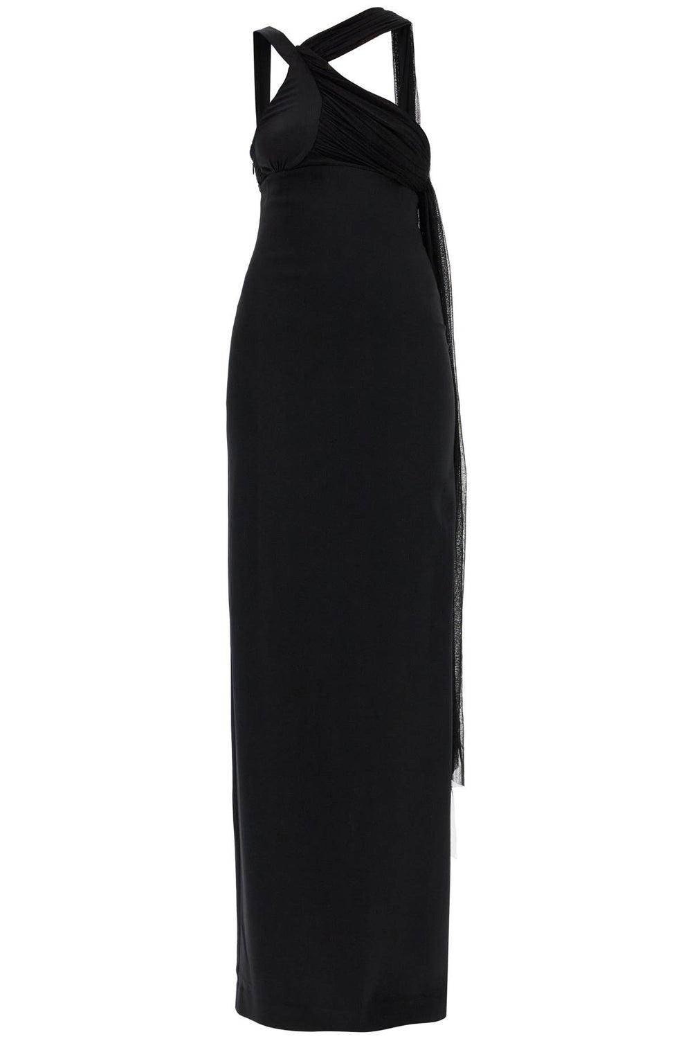 Christopher Esber One-Shoulder Long Dress