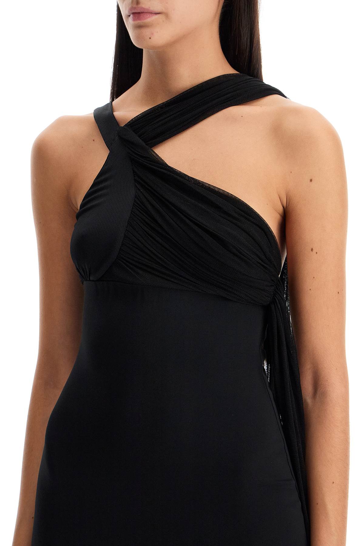 Christopher Esber One-Shoulder Long Dress