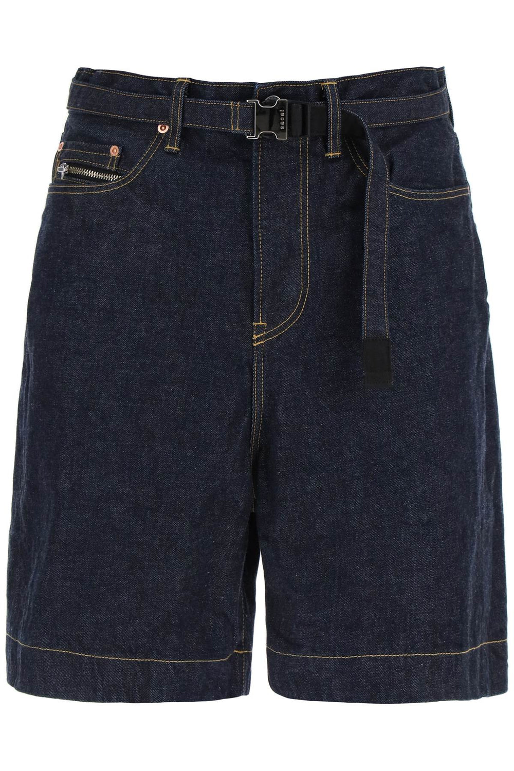 Sacai Denim Bermuda Shorts