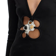 Christopher Esber Long-sleeved Trio Stone Top