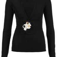 Christopher Esber Long-sleeved Trio Stone Top