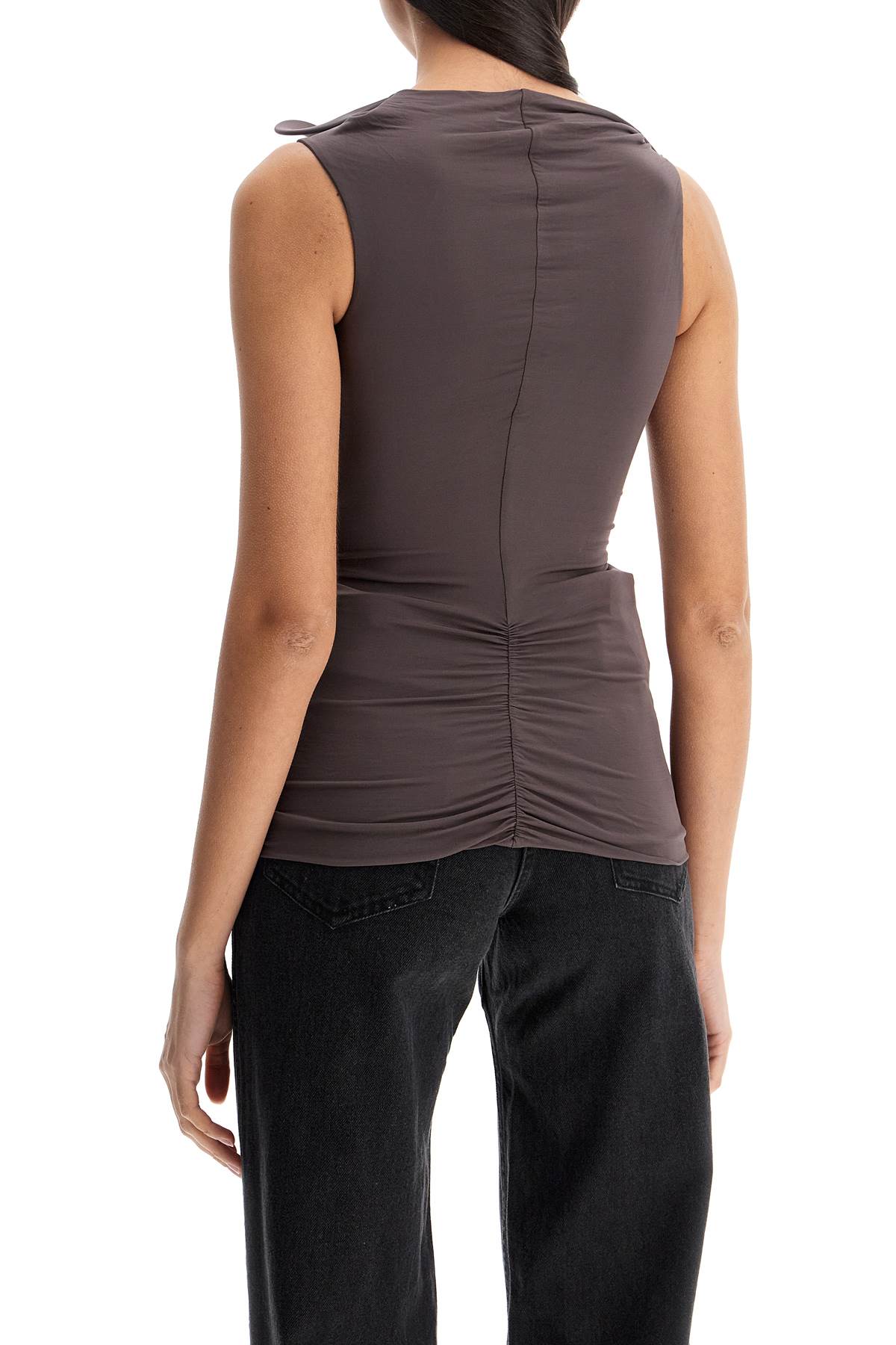 Christopher Esber Smoke Gray Viscose Tank Top