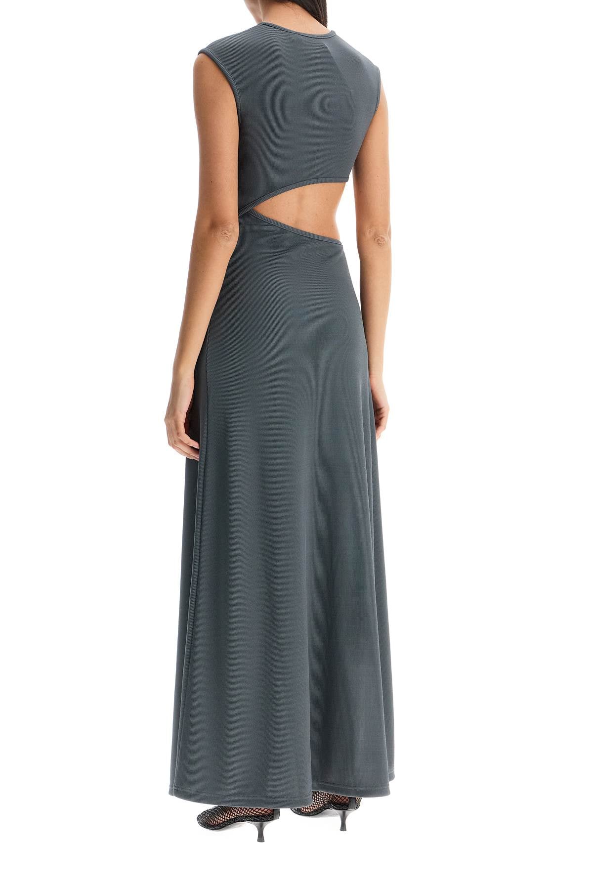 Christopher Esber Stretch Knit Cut-Out Long Dress