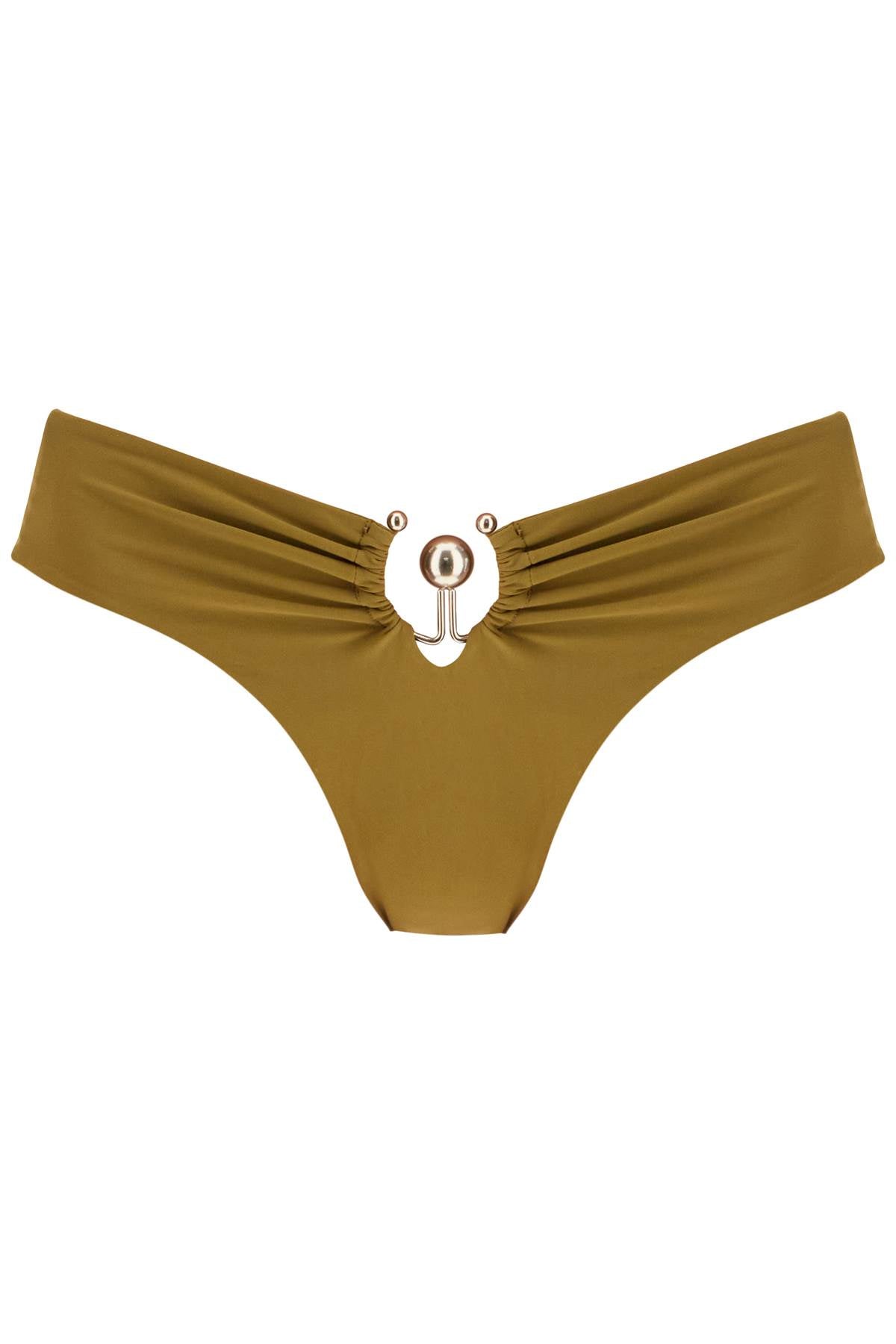 Christopher Esber Ruched Orbit Bikini