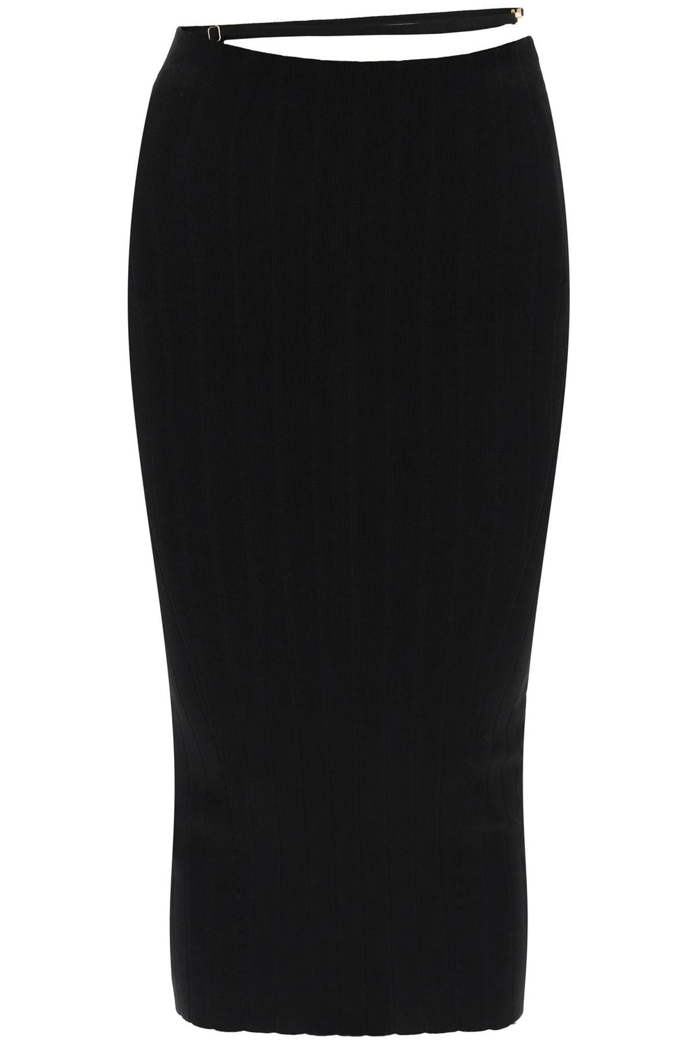 Jacquemus The Pralù Stretch Knit Midi Skirt