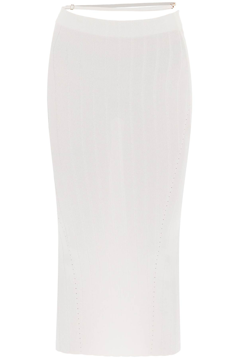 Jacquemus The Pralù Stretch Knit Midi Skirt