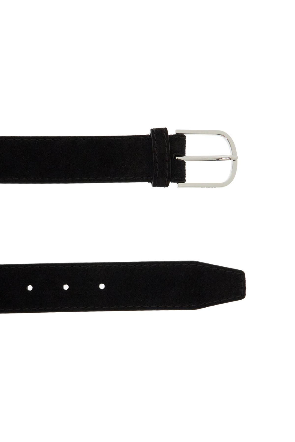 Toteme Wide Suede Leather Belt