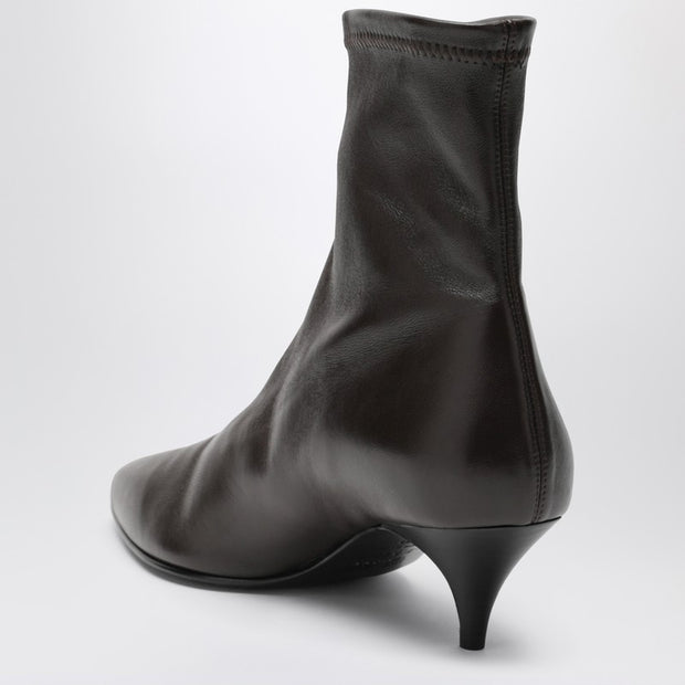 A.EMERY The Ophelia Ankle Boots In Brown Leather
