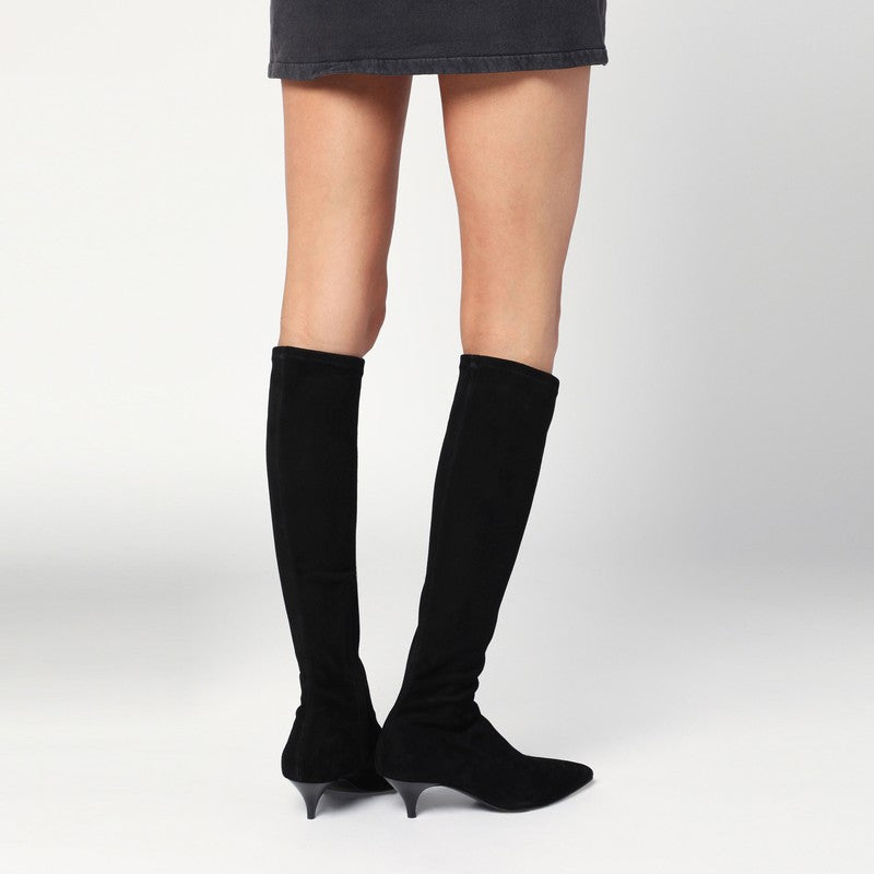 A.EMERY The Oscar Boots Neri In Suede
