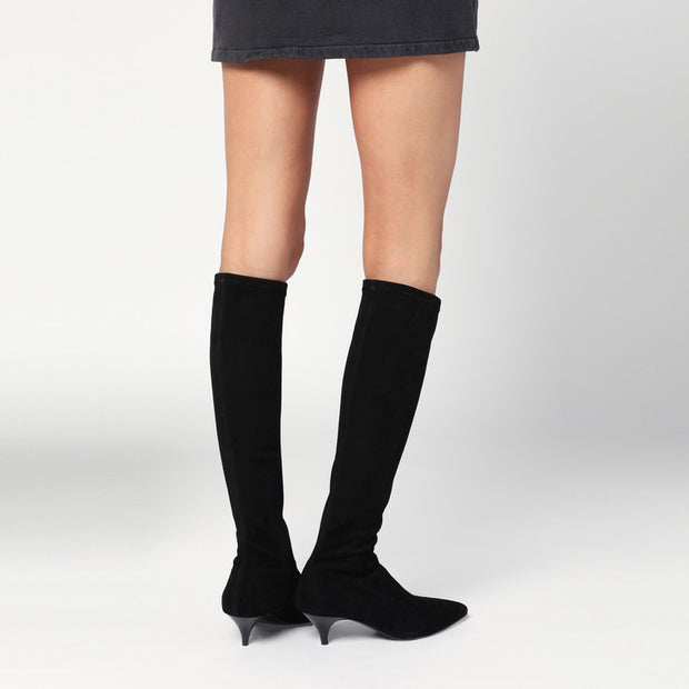 A.EMERY The Oscar Boots Neri In Suede