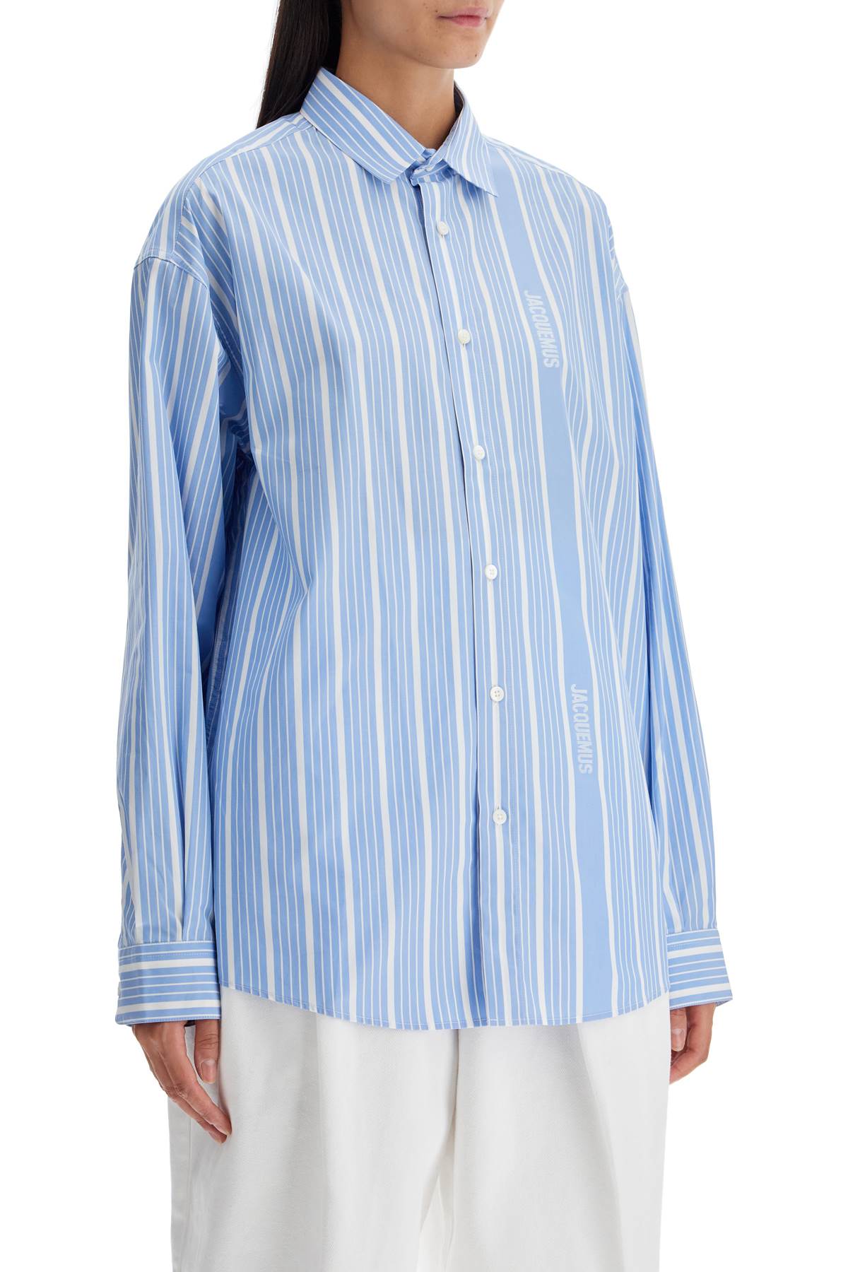 Jacquemus Striped Cotton Shirt