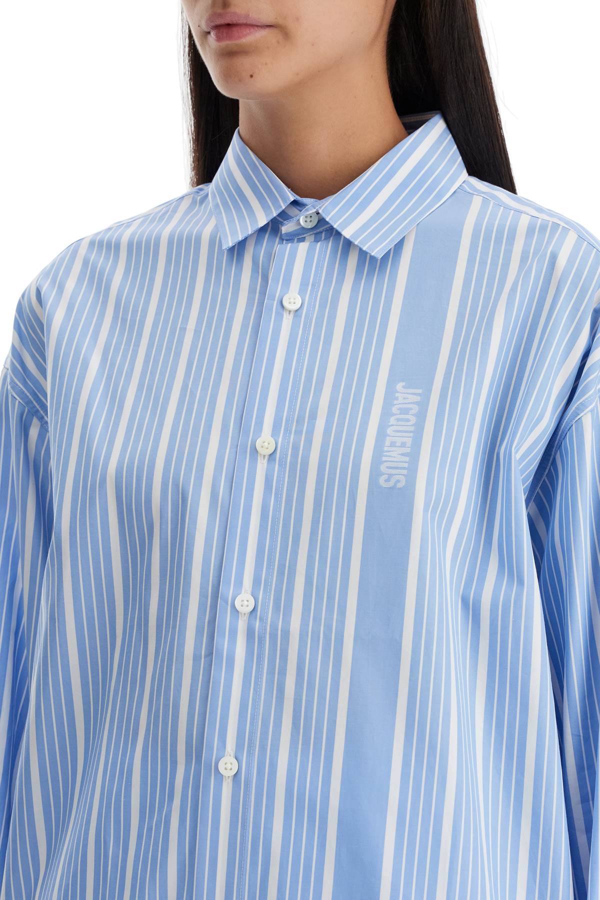 Jacquemus Striped Cotton Shirt