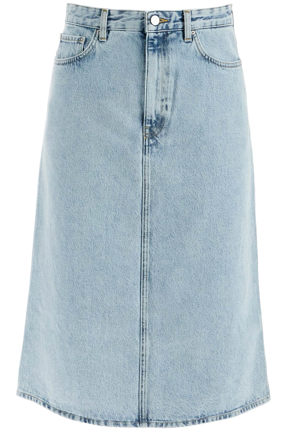 Toteme Denim Midi Skirt