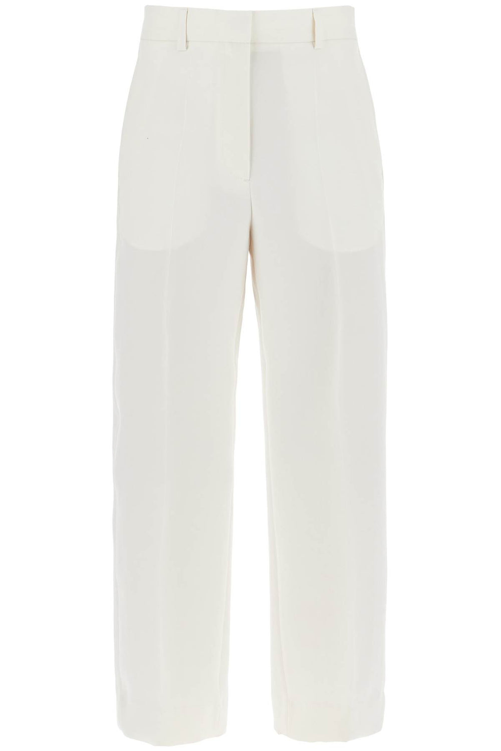 Toteme Cropped Wool Blend Trousers