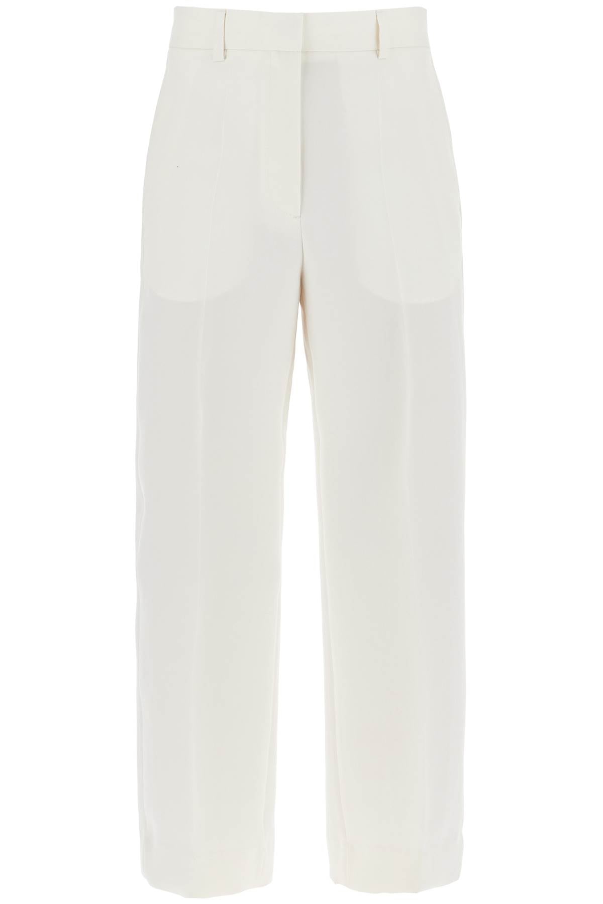 Toteme Cropped Wool Blend Trousers