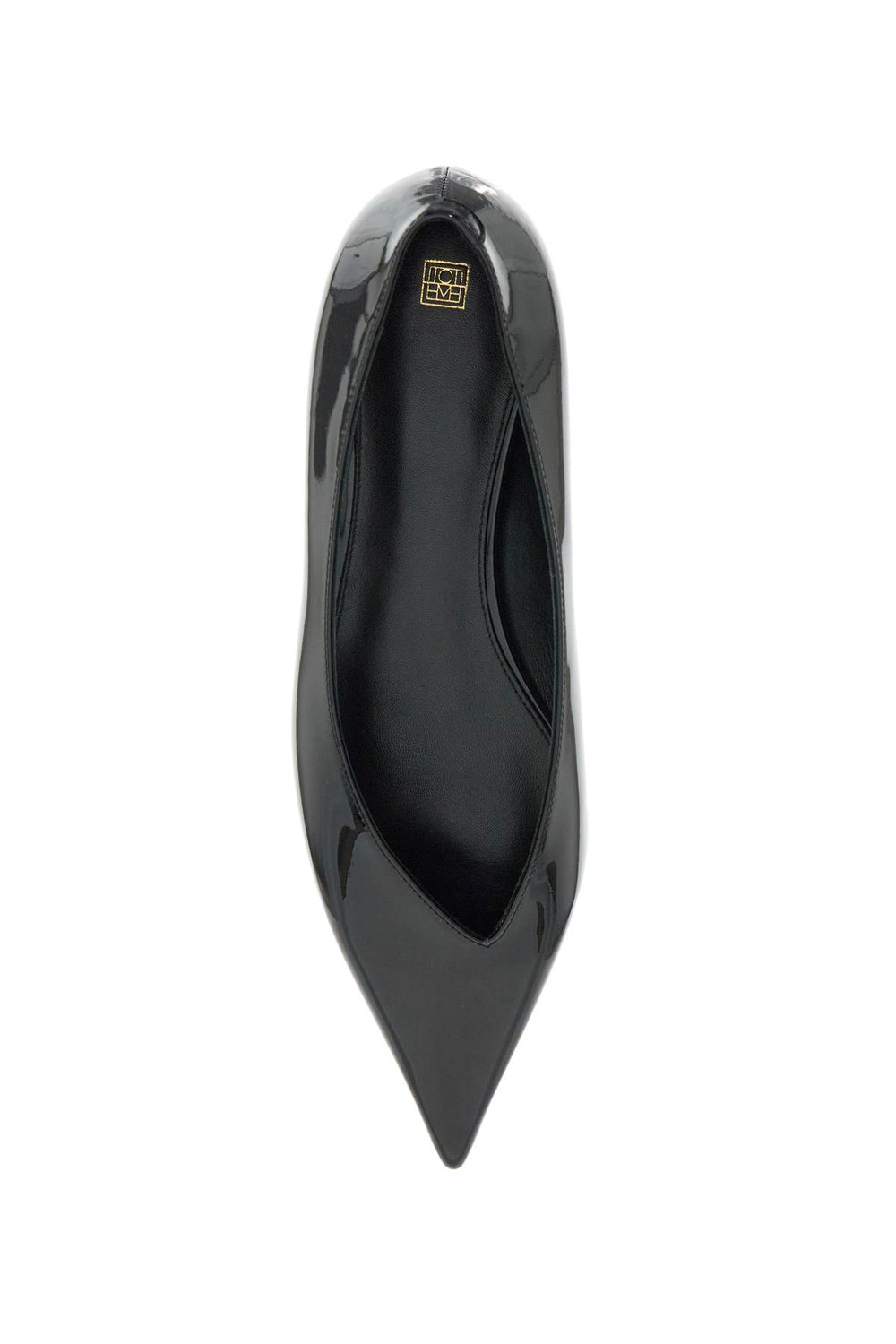 Toteme Patent Leather Ballet Flats