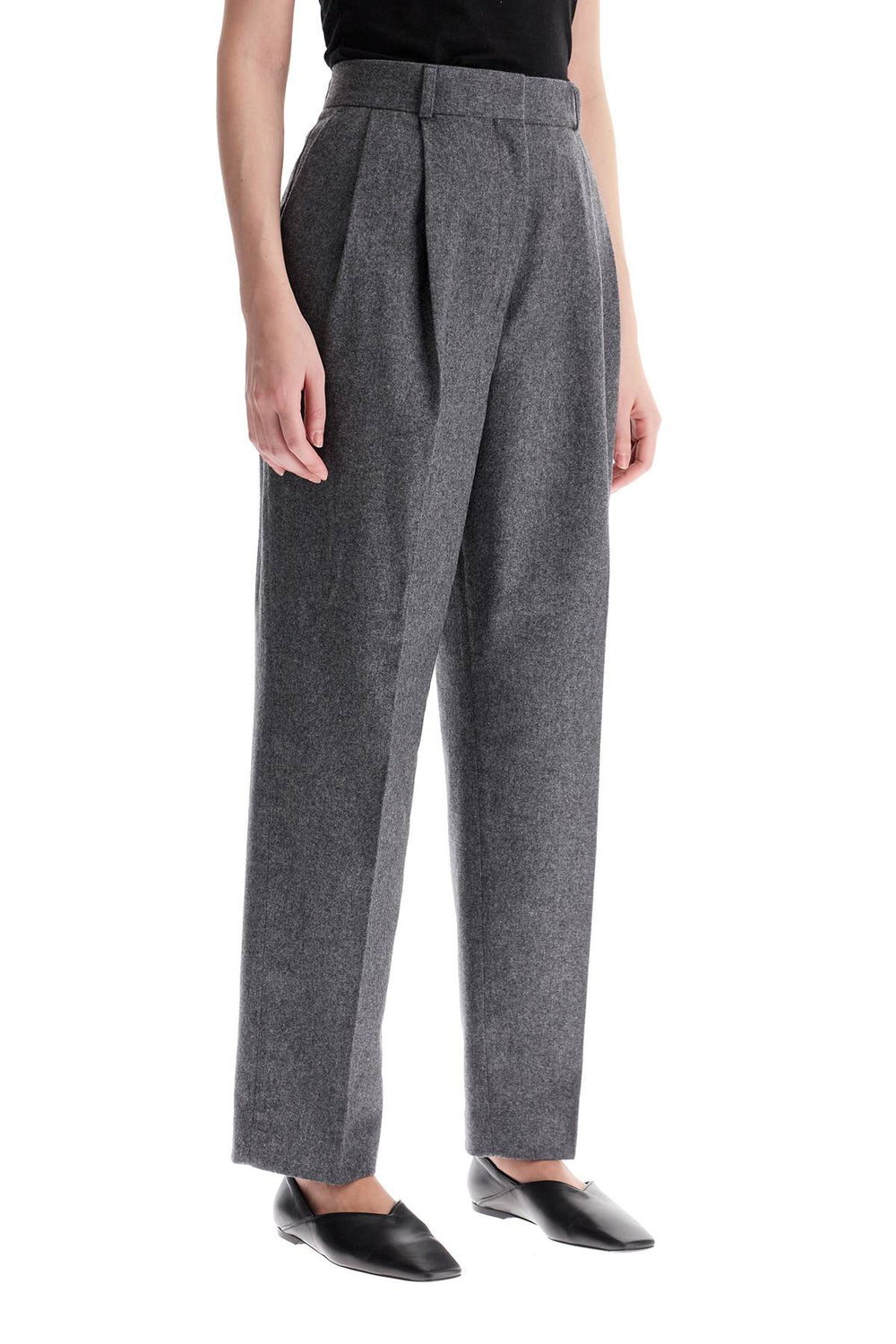 Toteme Double Pleated Wool Pants