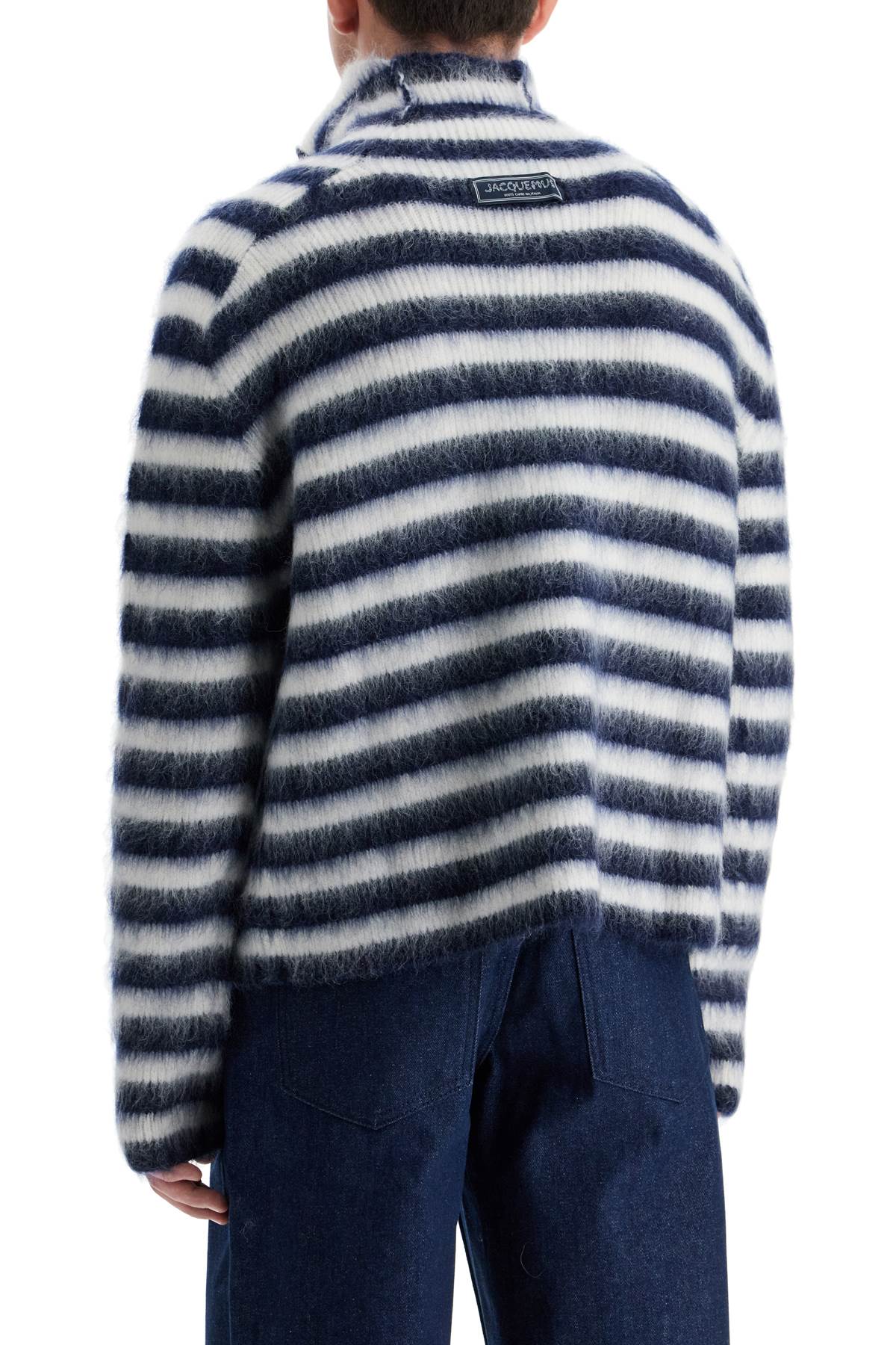 Jacquemus Marina Brushed Mohair And Wool Sweater