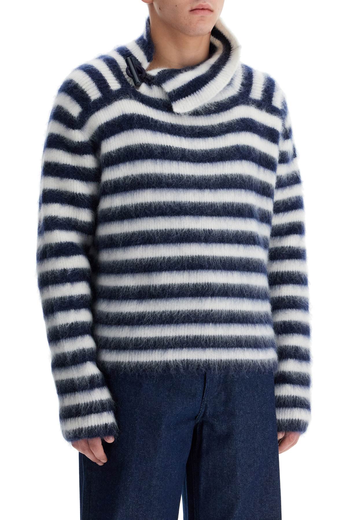 Jacquemus Marina Brushed Mohair And Wool Sweater