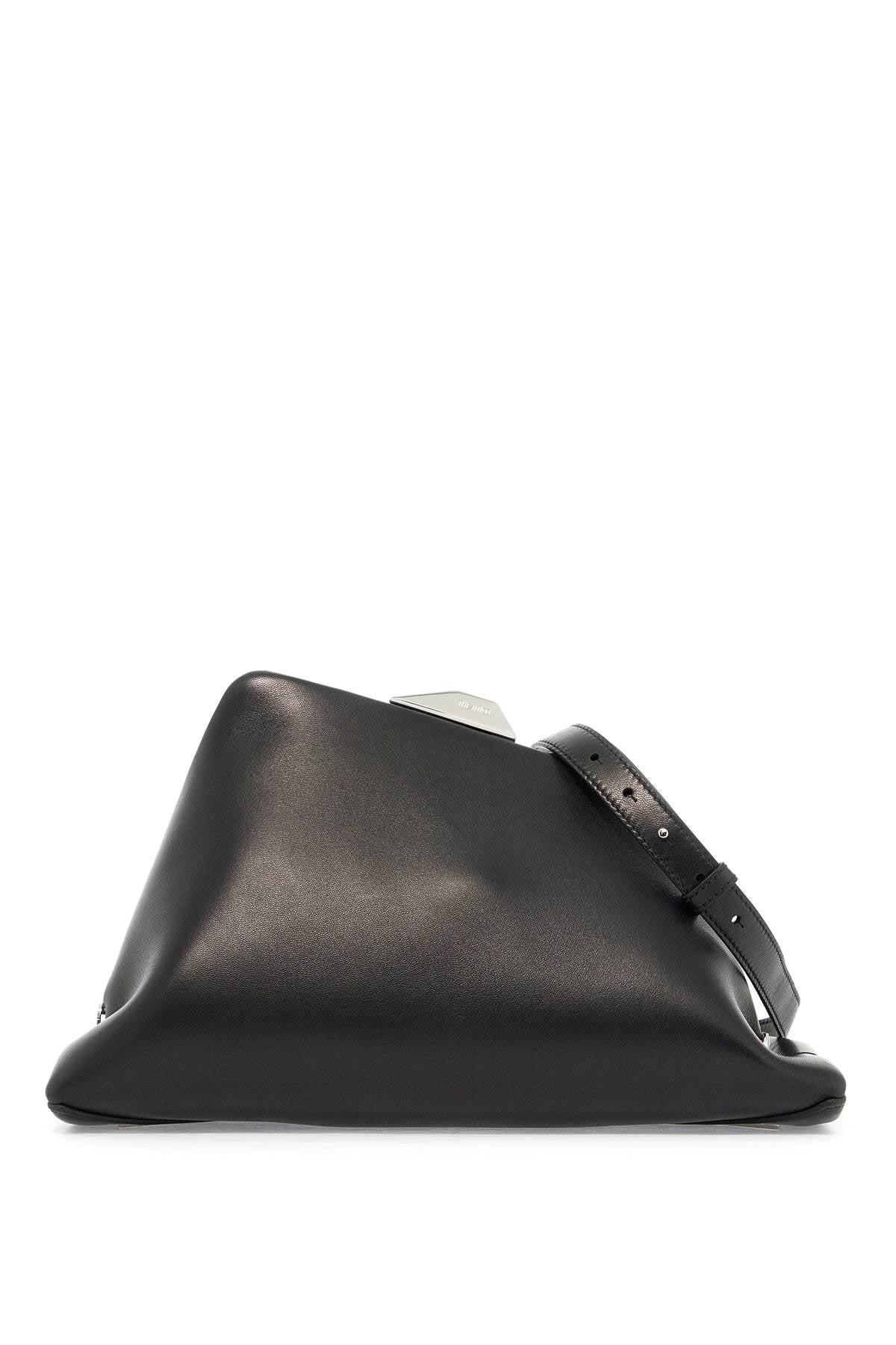 The Attico Day Off Leather Clutch