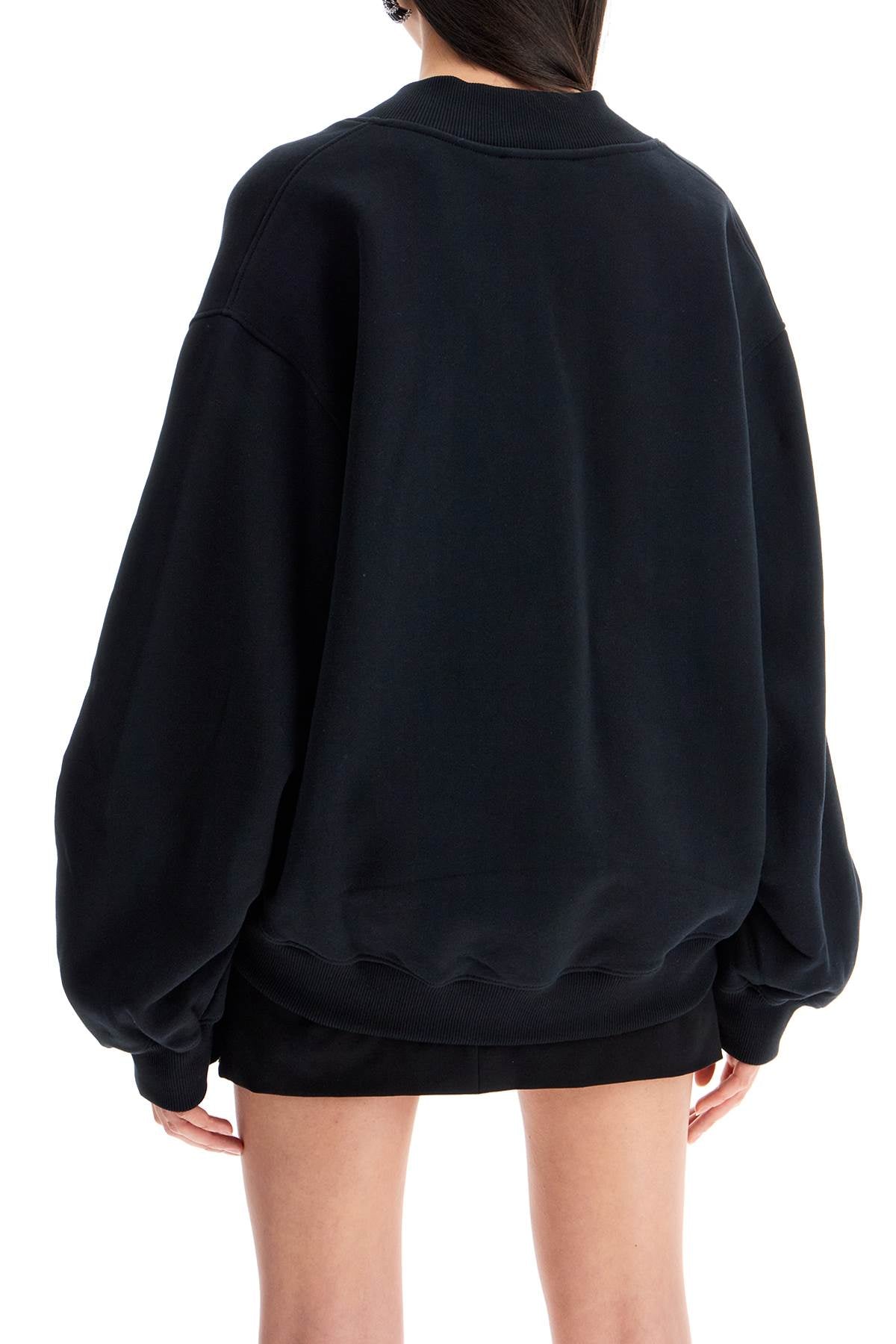 The Attico Oversized V-Neck Sweatshirt