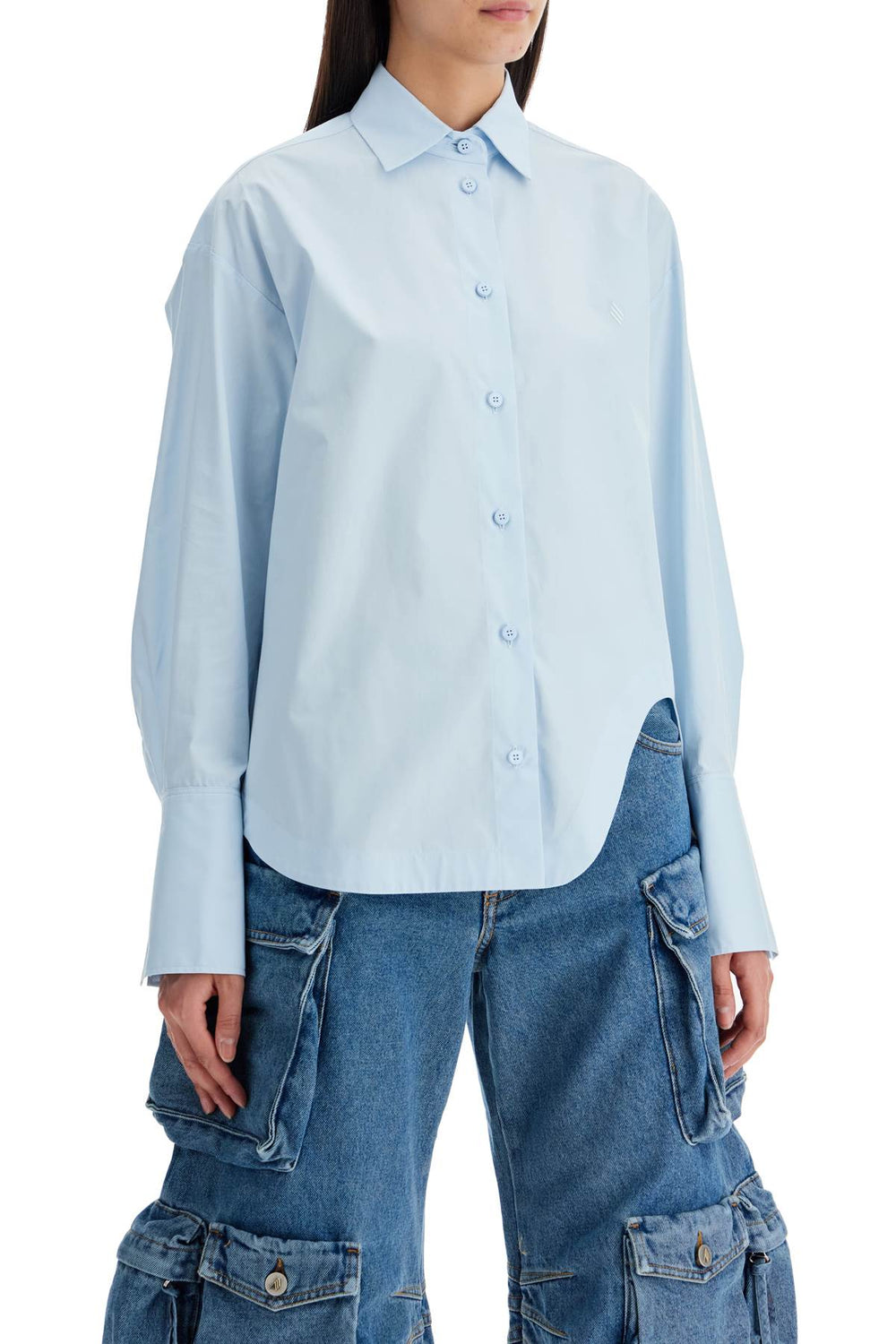 The Attico Diana Oversized Shirt