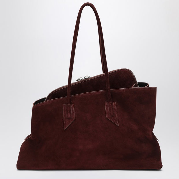 The Attico La Passeggiata Medium Light Chocolate Bag