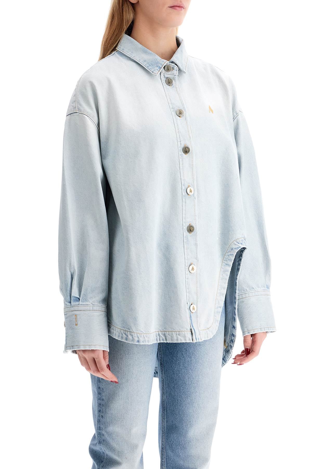 The Attico Diana Denim Overshirt