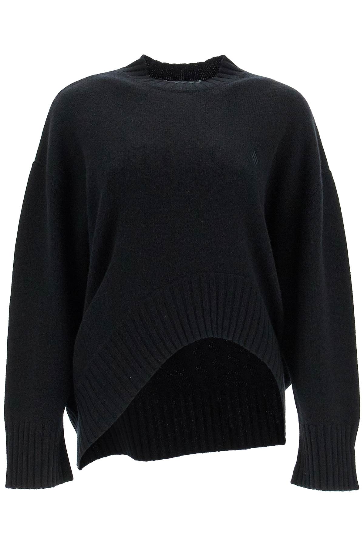 The Attico Ssymmetric Wool And Cashmere Pullover Sweater