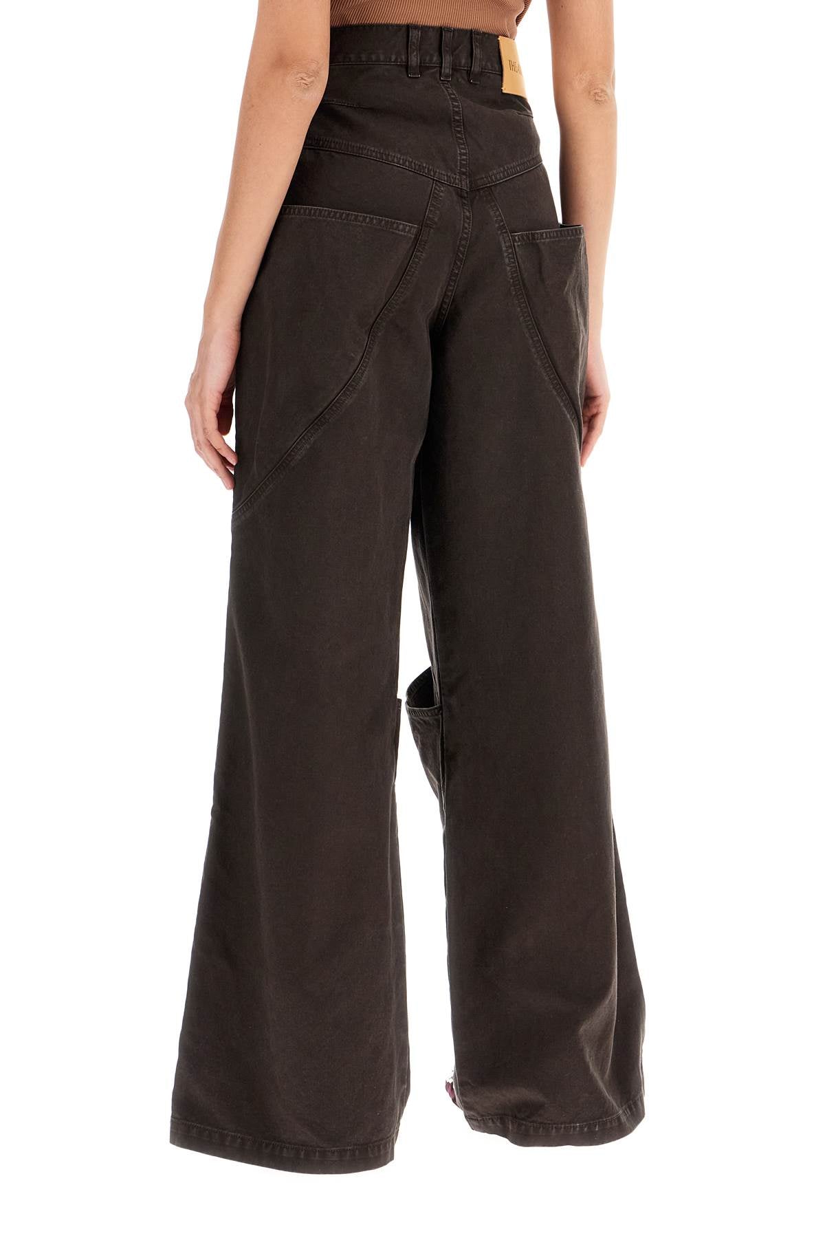 The Attico Wide Leg Baggy Pants