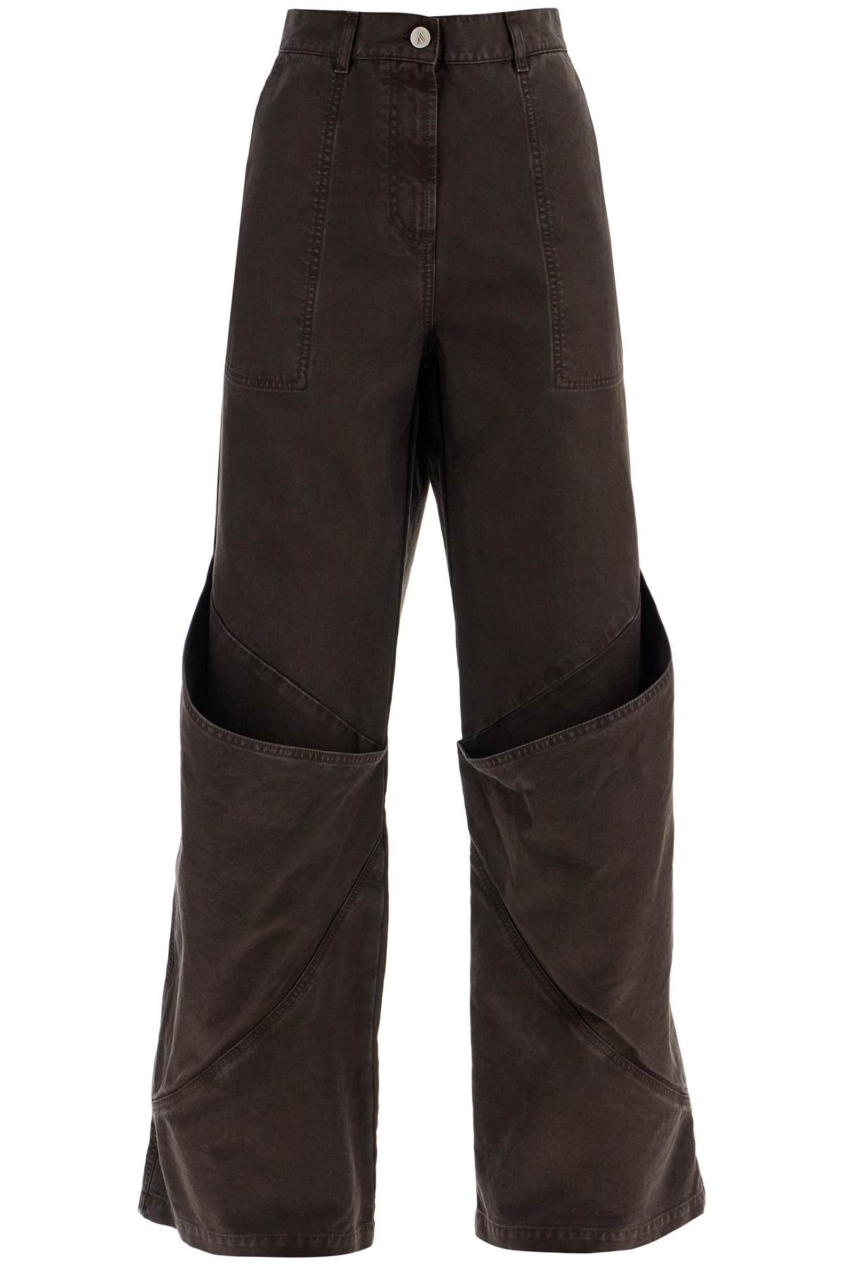 The Attico Wide Leg Baggy Pants