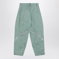 The Attico Sage Green Trousers With Zip