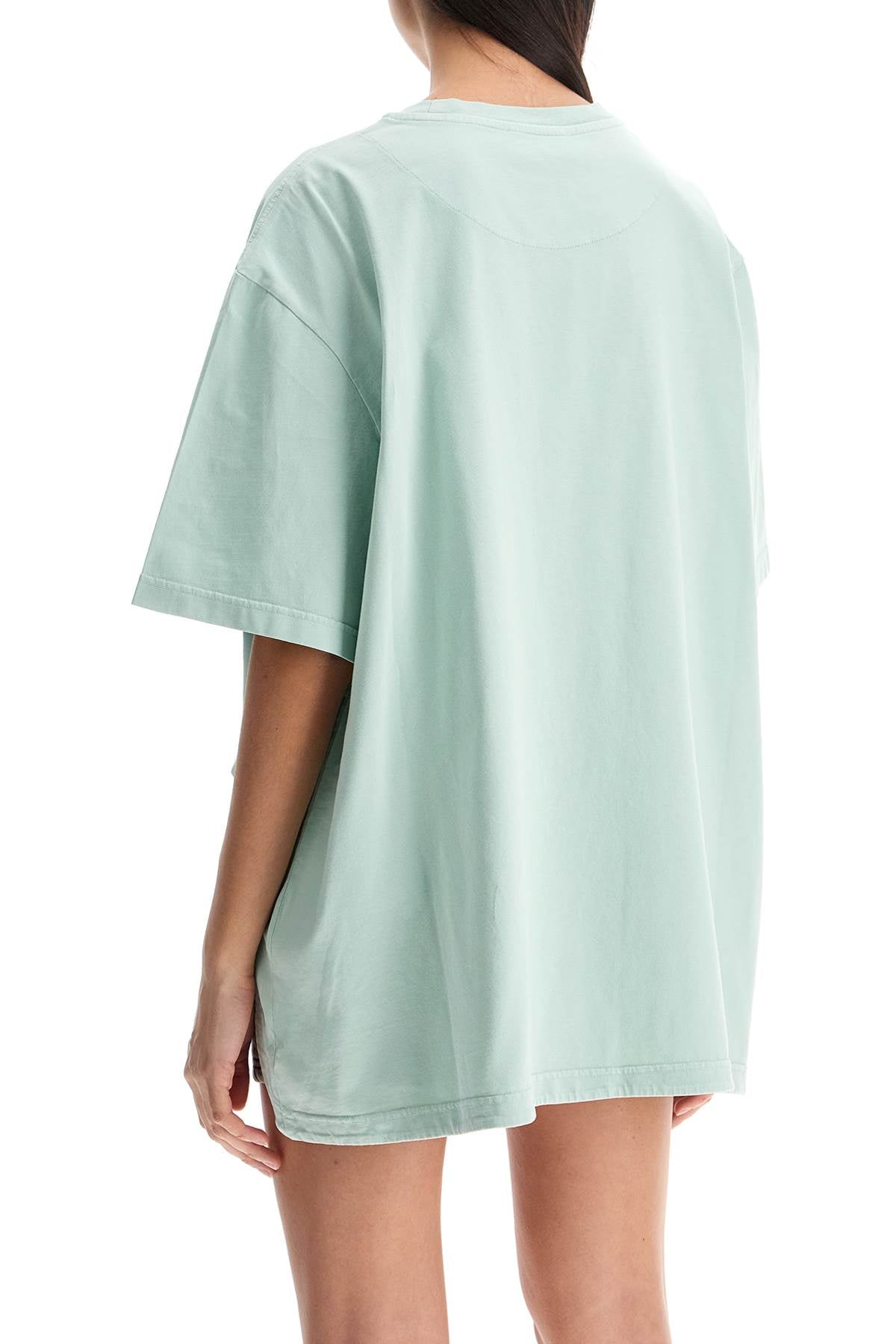 The Attico Oversized Short Sleeve Mint Green T-shirt