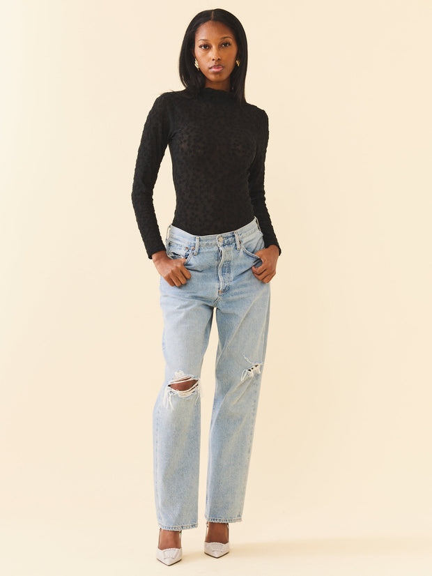 Eddy Rose Lace Bodysuit